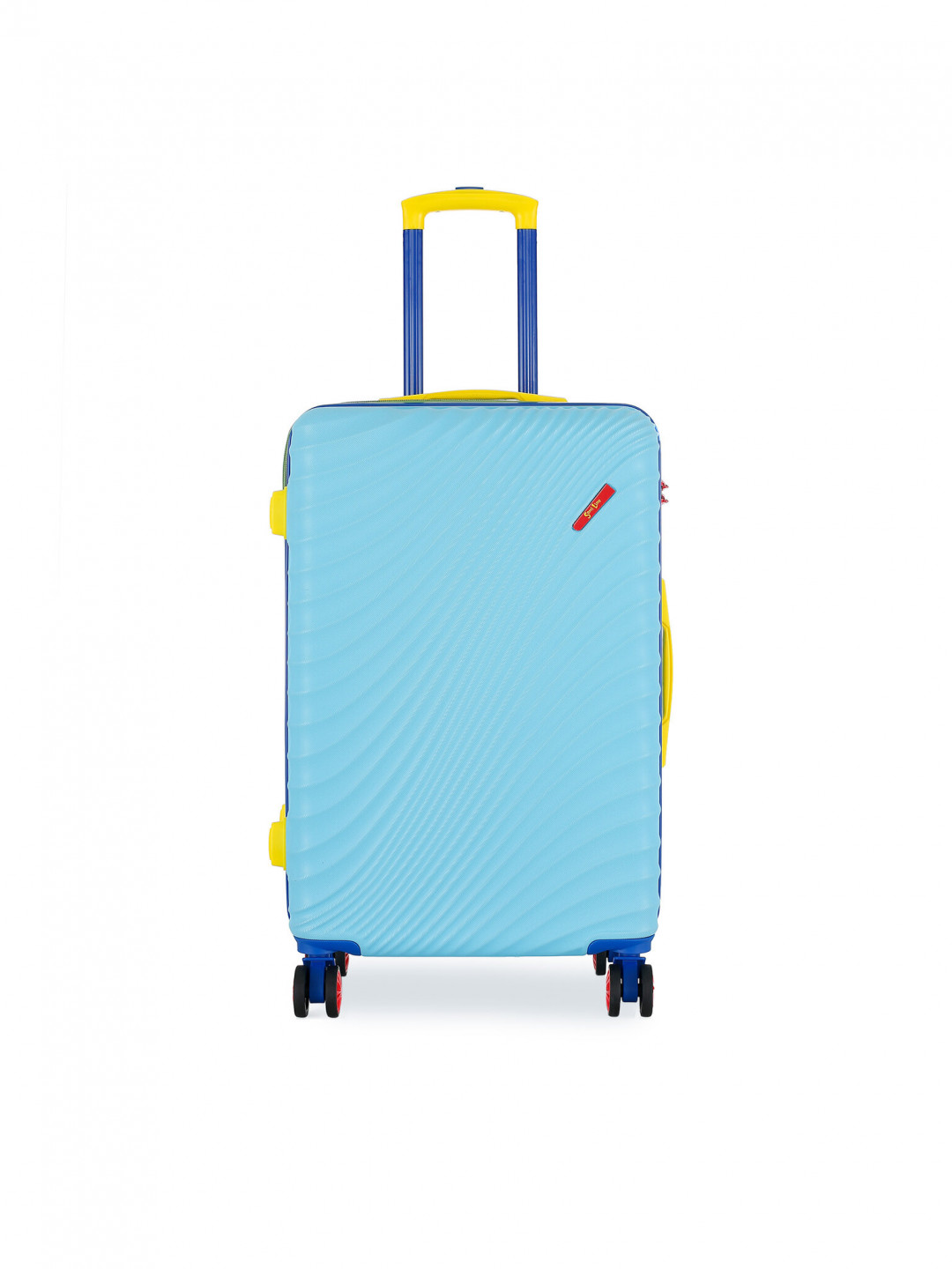 Semi Line Střední kufr T5938-2 Modrá